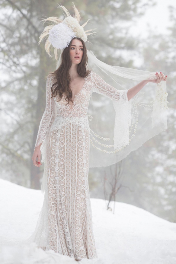 Boho Wedding Dress Cornwall3